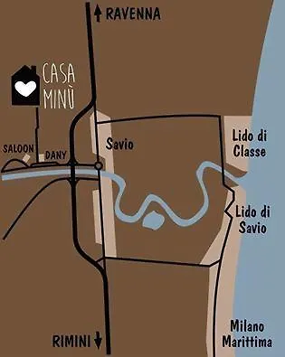 Casa Minu Bed and Breakfast Castiglione di Ravenna Bed & Breakfast